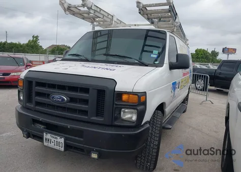 2012 Ford E-150 Commercial z USA, uszkodzony, nr VIN 1FTNE1EW5CDB11019
